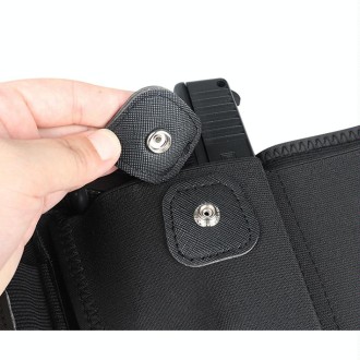 Elastic Outdoor Hidden Waist Belt, Size:45 inch Right Hand