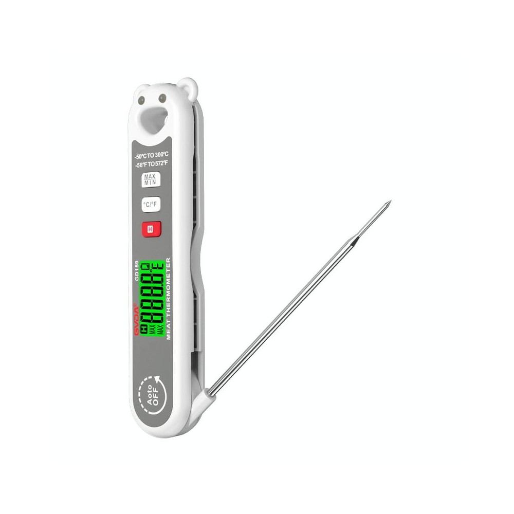 GVDA GD159 Foldable Digital Thermometer Food Temperature Measurement Tool