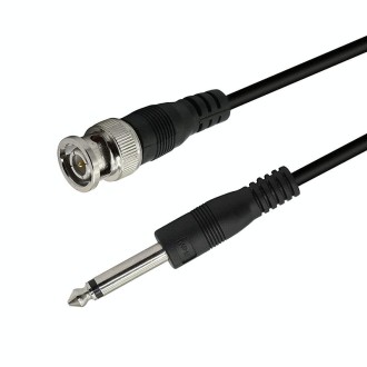 BNC Male To 6.35mm Plug Connection Cable, Length:3m