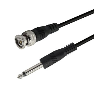 BNC Male To 6.35mm Plug Connection Cable, Length:2m