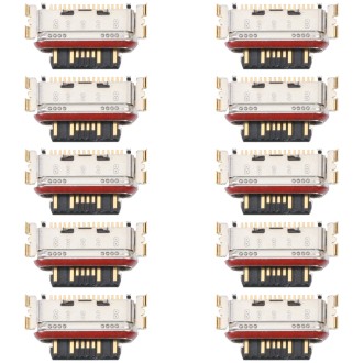 10 PCS Charging Port Connector For Xiaomi Civi/Poco M4 Pro 5G/11i/11i HyperCharge 5G/Redmi K50 Gaming