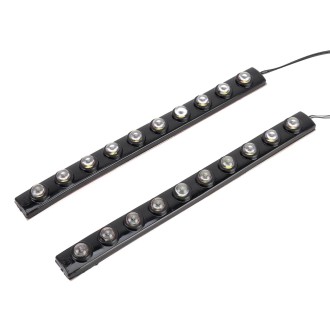 10LEDs SMD-5050 DC12V / 2.2W / 5500K / 112LM Car Daytime Running Light