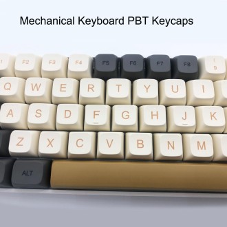 Bee Milk 140 Keys Sublimation Mechanical Keyboard PBT Keycaps