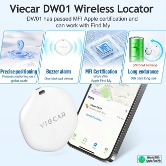 VIECAR DW01 Car Key Anti-lost Detection Wireless Location Tracker