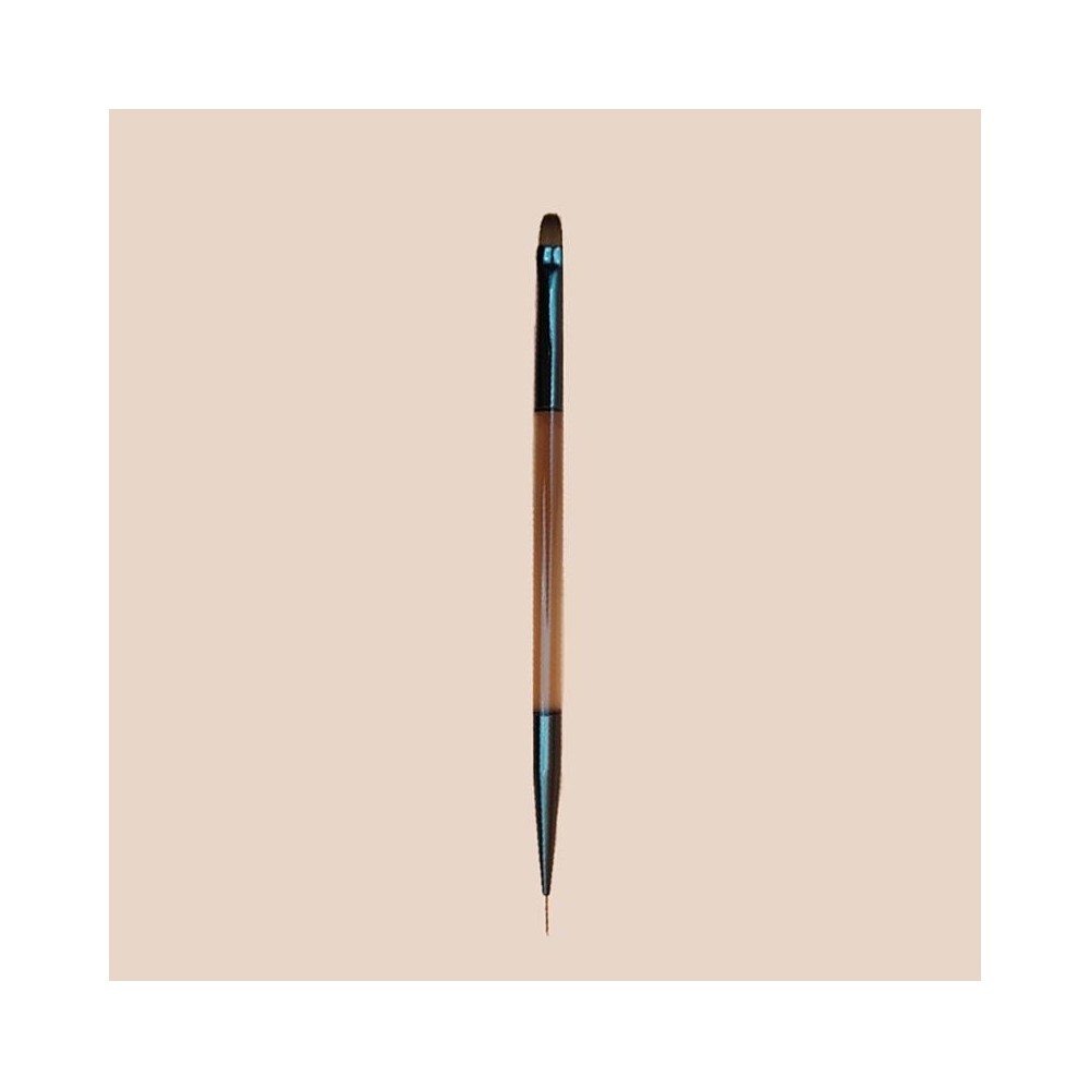 Brown Nail Art Pen Set Colorful Drawing Tools, Style: Double Head Pen