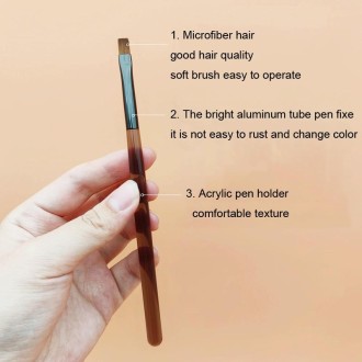 Brown Nail Art Pen Set Colorful Drawing Tools, Style: Versatile Pen