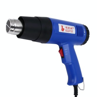 DINGGUAGUA 1800W Industrial Heavy Duty Professional Adjustable Temperature Heat Air Gun Tool (EU Plug)