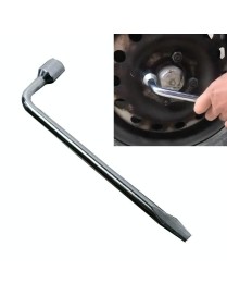 L-Type Car Tire Removal Tool Tire Wrench Socket Wrench, Specification: 17mm