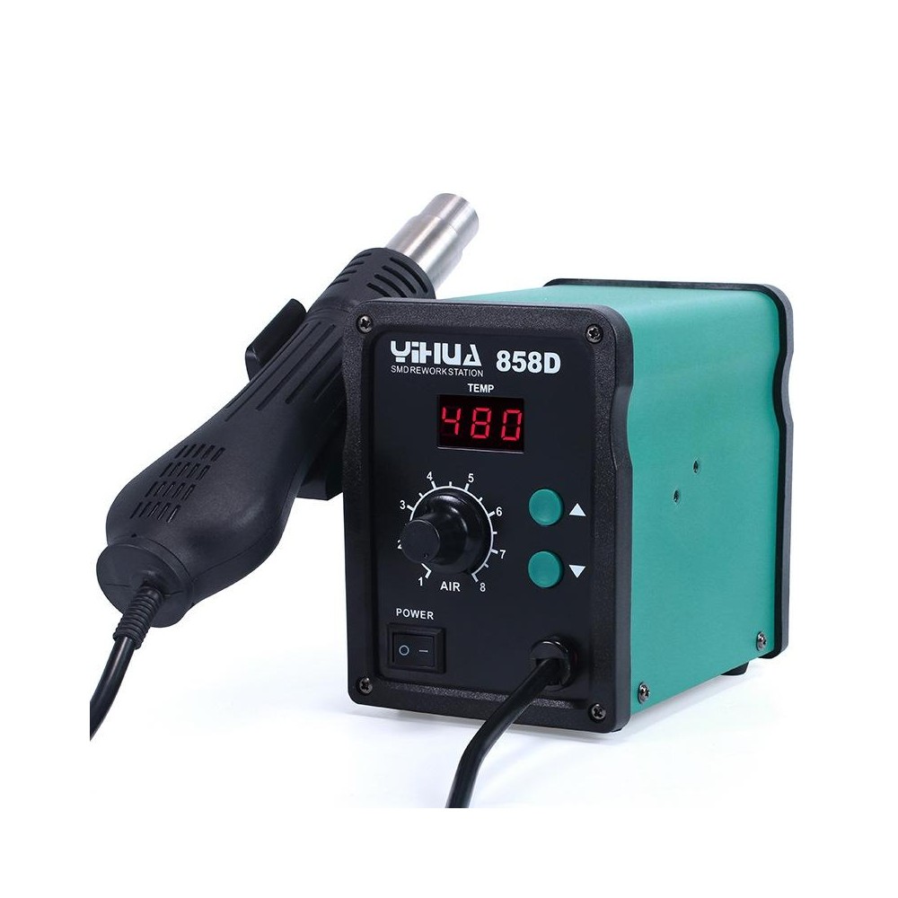 YIHUA 858D AC 220V LED Display Adjustable Temperature Hot Air Gun