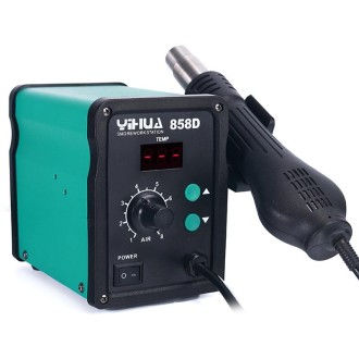 YIHUA 858D AC 220V LED Display Adjustable Temperature Hot Air Gun