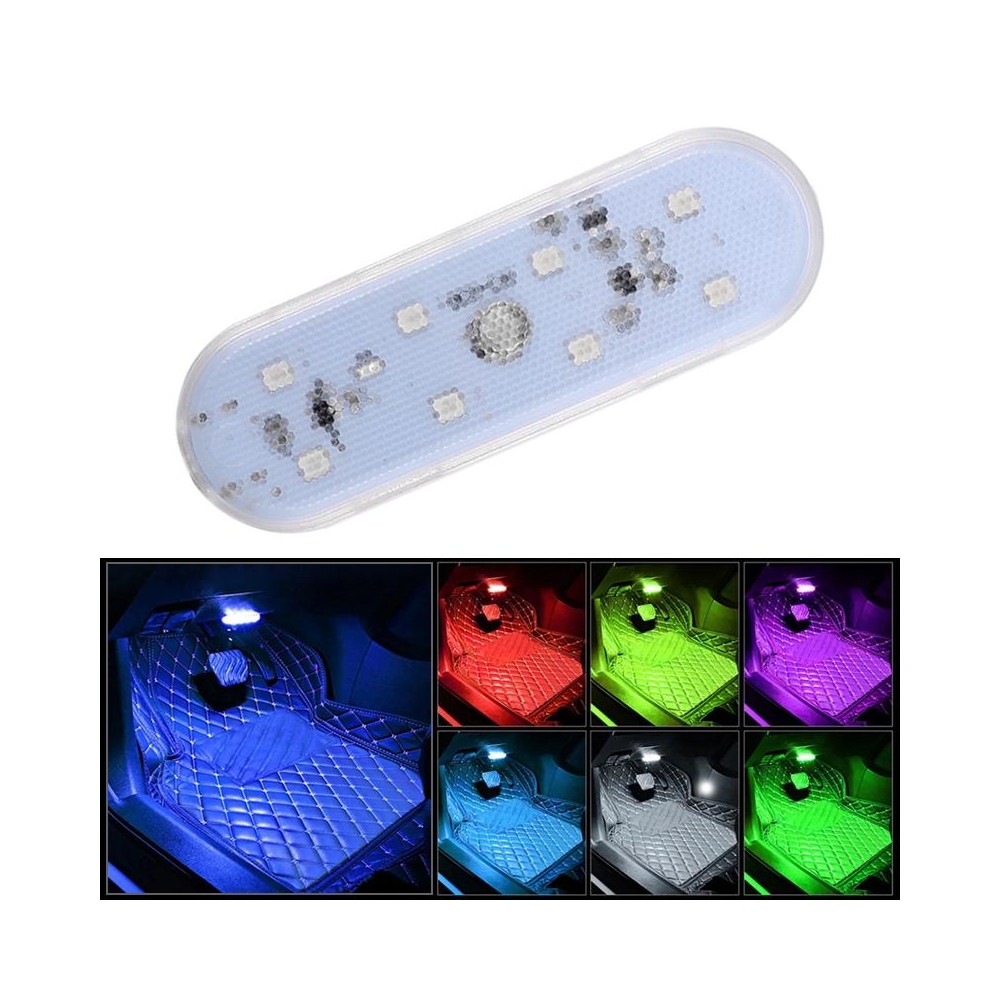 USB-C / Type-C Colorful Touch Switch Control Car Foot Ambient Light