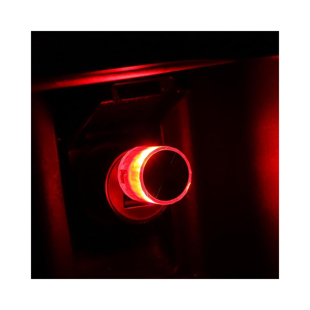 Car Decorative USB Universal LED Atmosphere Lamp, Color: Red