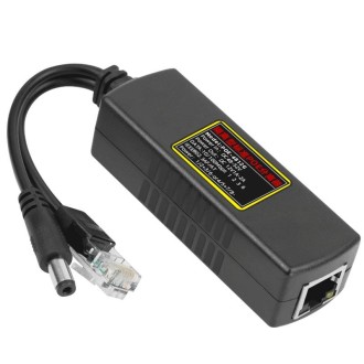 POE-4812G POE Splitter IEEE 802.3AF Standard 12V Output 48V Input for CCTV IP camera Security System