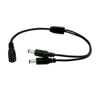 0.5m 2 in 1 DC Female to DC Male Power Connection Extension Cable