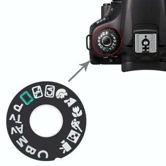 For Canon EOS 60D OEM Mode Dial Iron Pad