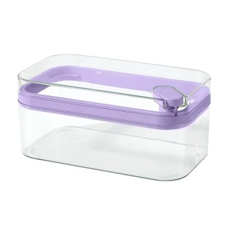 Freezing Molds For Home Refrigerator Homemade Food Grade Pressing Boxes, Color: Purple Single Layer