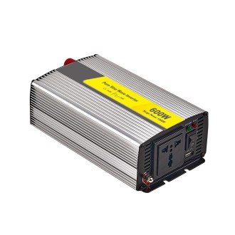 SUVPR DY-LG600S 600W DC 24V to AC 220V Pure Sine Wave Car Power Inverter with Universal Power Socket