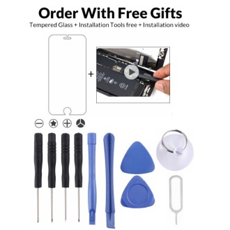 11 in 1 Repair Kits & Gifts (4 x Screwdriver + 2 x Teardown Rods + 2 x Triangle on Thick Slices + 1 x Eject Pin + 1 x Chuck + 1 