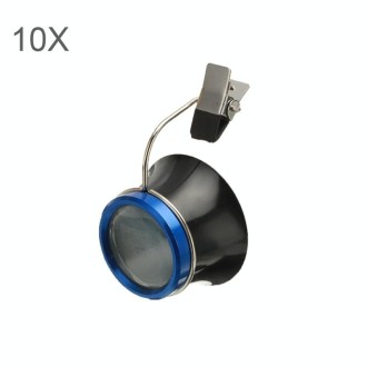 10X Clip On Eyeglass Magnifier Watch Repair Tool Loupes Magnifying Lens