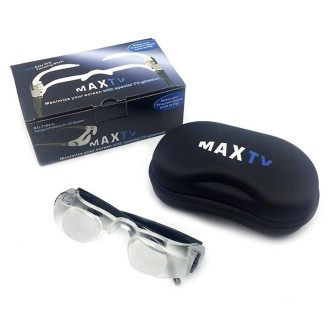 7012L 2.1X TV Magnification Glasses for Hyperopia People (Range of Vision: 0 to +300 Degrees)(Black)