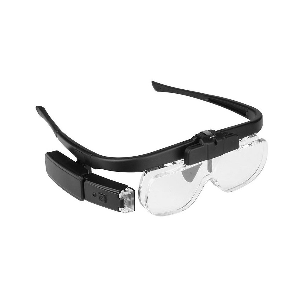 11642DC Multi-magnification Glasses-type Maintenance Rechargeable Magnifying Glass