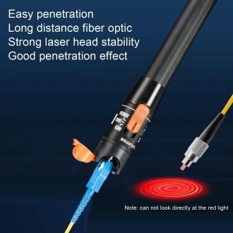 10MW Fiber Red Light Test Pen Red Light Sources Through Optical Pen Optical Fiber Detection