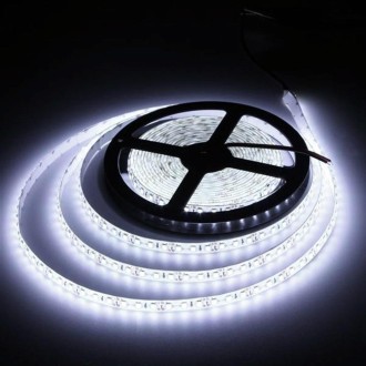 15W 5m 600 LEDs SMD 2835 IP65 Waterproof Flexible LED Strip Light, DC 12V (Cool White)