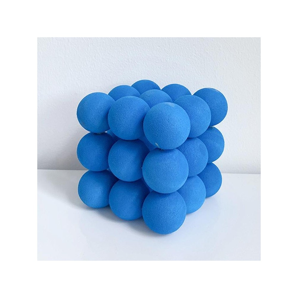 Blue Ball Rubik Cube Studio Background Ornament Photo Props