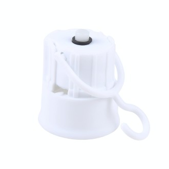 E27 B22 Emergency Lamp Universal Hooked Lamp Holder with Switch (White)