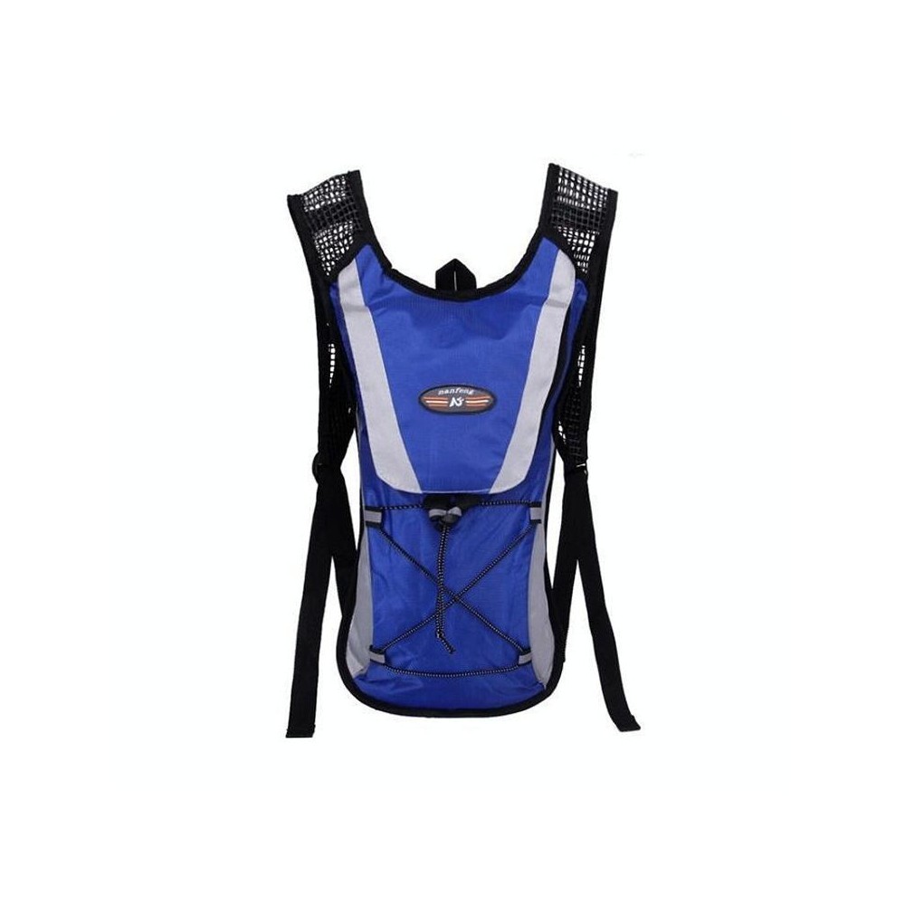 Outdoor Sports Mountaineering Cycling Backpack Water Bottle Breathable Vest(Blue)