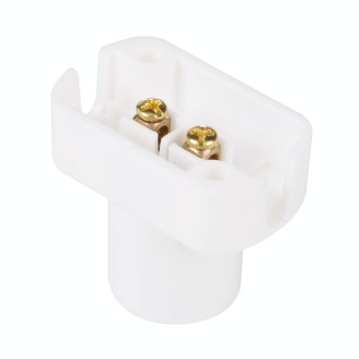 E12 Threaded Square Wall-mounted Lamp Holder