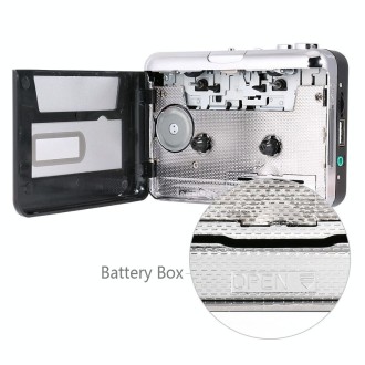 USB Cassette Tape to MP3 Converter Capture Audio Music Player