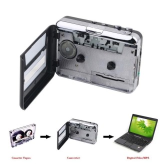 Ezcap 218 USB USB Cassette Capture Tape to MP3 Converter Cassette Recorder Player