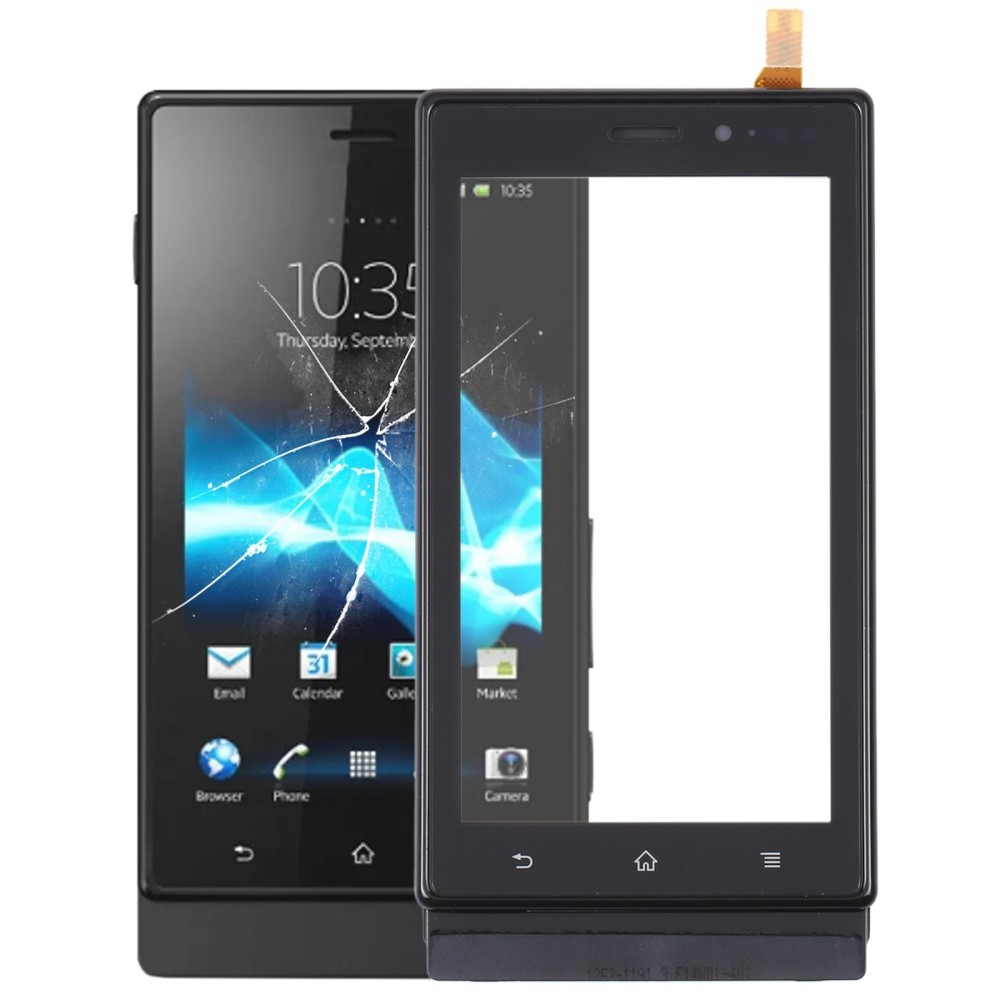 Original Touch Panel with Frame For Sony Xperia Sola MT27i