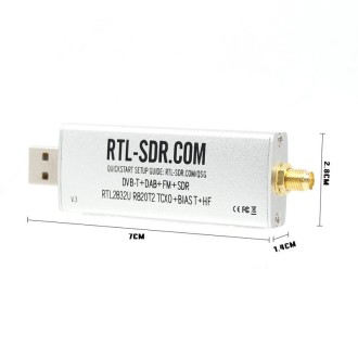 RTL-SDR V3 4.5V 8-Bit Software Defined USB Radio Receiver