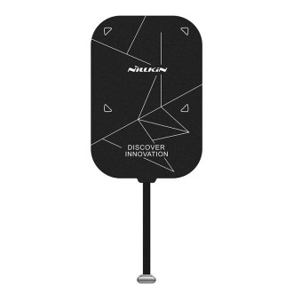 NILLKIN Magic Tag Plus Wireless Charging Receiver with USB-C / Type-C Port(Long Flex Cable)