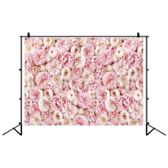 2.1 X 1.5m Festive Photography Backdrop 3D Wedding Flower Wall Hanging Cloth, Style: C-1856