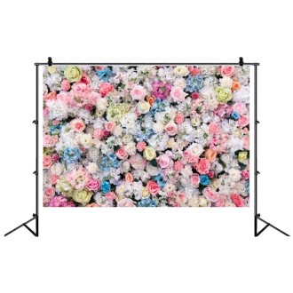 2.1 X 1.5m Festive Photography Backdrop 3D Wedding Flower Wall Hanging Cloth, Style: C-1886