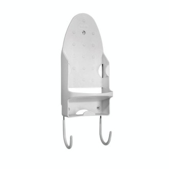 Dryer Iron Plate Wall Shelf Holder Hanger Storage Organzier(White)