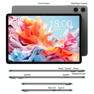 Teclast P30T Tablet PC 10.1 inch WiFi6, 4GB+128GB,  Android 14 Allwinner A523 Octa Core