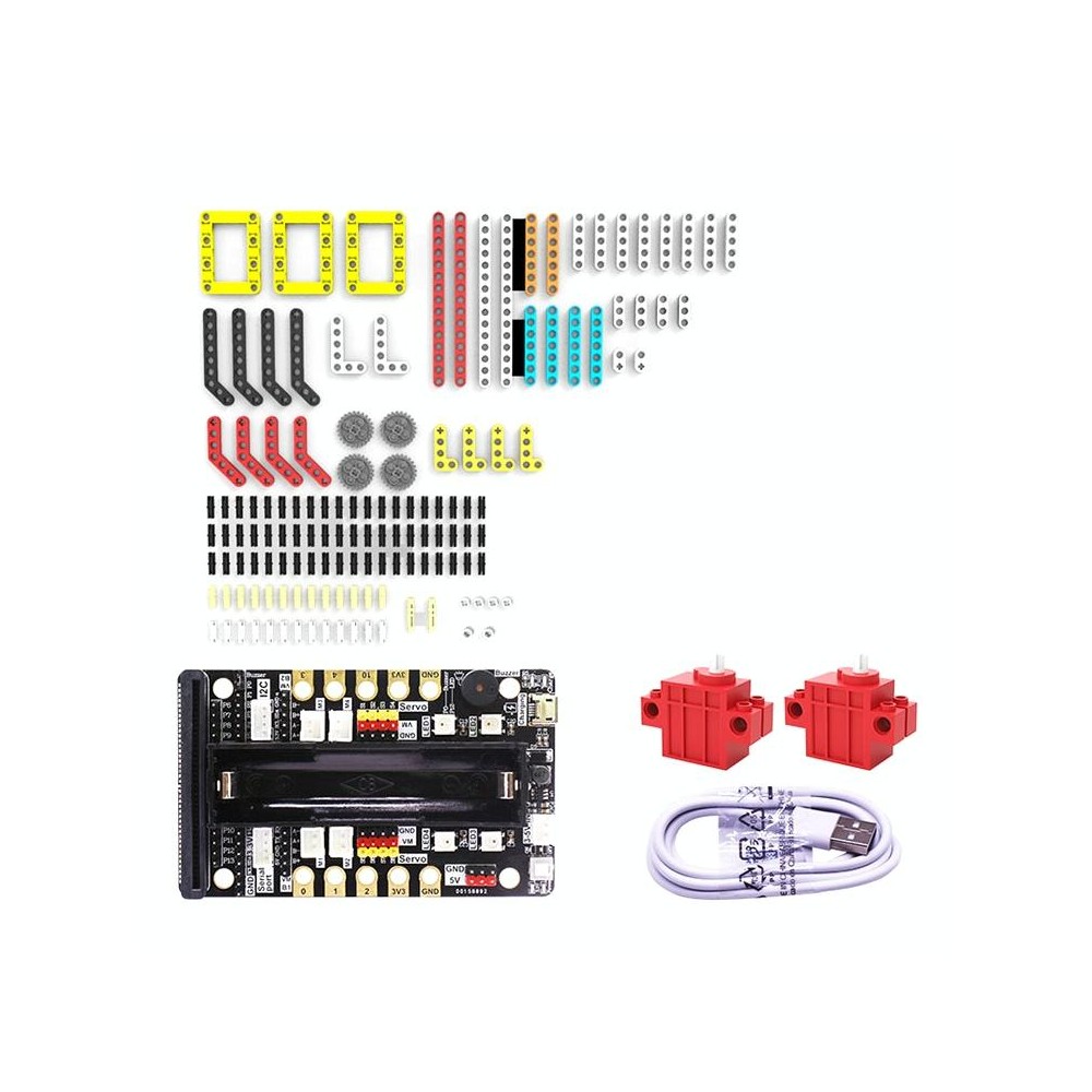 Yahboom Programmable Python Suite Spider Building Block Pack+Super:bit