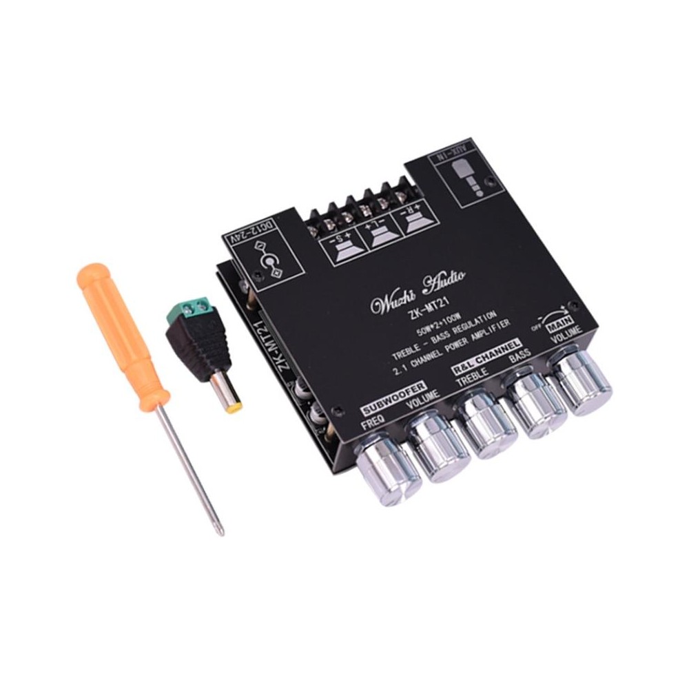 ZK-TB21 TPA3116D2 High & Low Pitch Adjustment 2.1 Channel Bluetooth Full Digital Power Amplifier Module