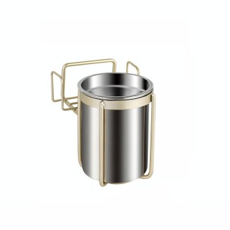 Stainless Steel Wall-mounted Ashtray Bathroom Multifunctional Ashtray Without Punching Without Smoke Buckle