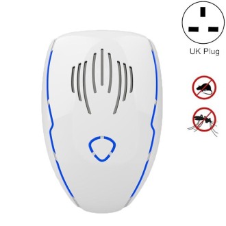 DC-9015 Household Energy-saving Multi-function Variable Frequency Ultrasonic Electronic Mouse and Mosquito Repellent, Style:UK P