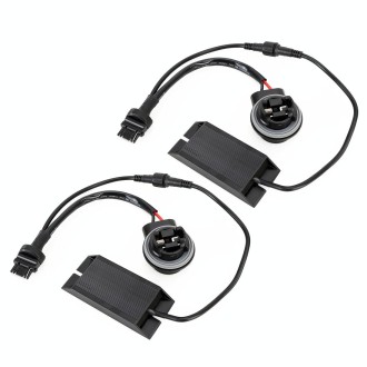 2 PCS 3156 DC12V 50W 6 Ohms Turn Signal / Reversing Light / Brake Light Split Dual Resistance Decoder