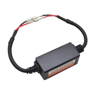 2 PCS H1/H3 Car Auto LED Headlight Canbus Warning Error-free Decoder Adapter for DC 9-16V/20W-40W