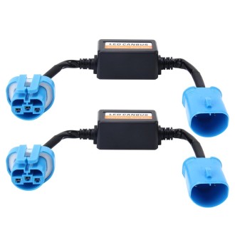 2 PCS 9004/9007 Car Auto LED Headlight Canbus Warning Error-free Decoder Adapter for DC 9-36V/20W-40W