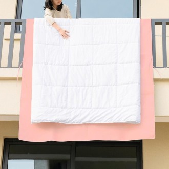 Thickened Non-woven Sunbed Pad Quilt Dirty Mat(Pink)