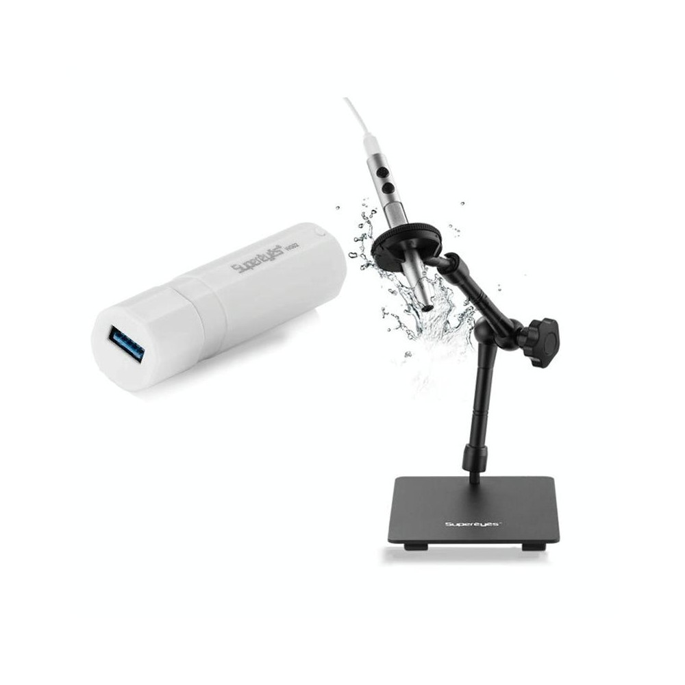 5 Million Digital Electron Microscope Magnifying Dermatoscope, Specification: B008+Z04 Universal Bracket+WIFI Box