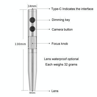 5 Million Digital Electron Microscope Magnifying Dermatoscope, Specification: B008+Z04 Universal Bracket+WIFI Box